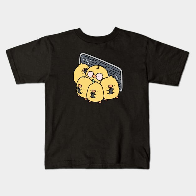 Morning commute Kids T-Shirt by KennysGifs